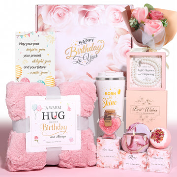 Luxe Pampering Kit Birthday Spa Basket Care Package