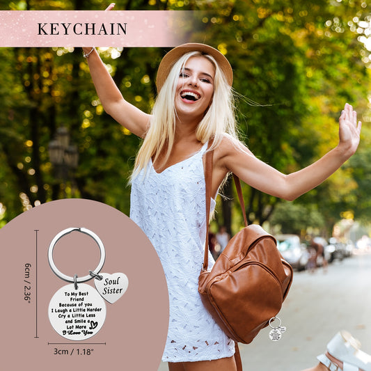 Unique Friendship Gifts for Women - Best Friend Birthday Gifts, Bestie, Bff Gift Set