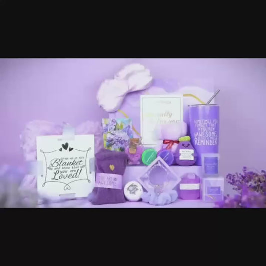 Gifts For Women, Lavender Spa Gifts Set, 16pcs Gift Set For Women
